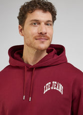 Męska Bluza Lee Varsity Hoodie Port 112341673 Ll80015548
